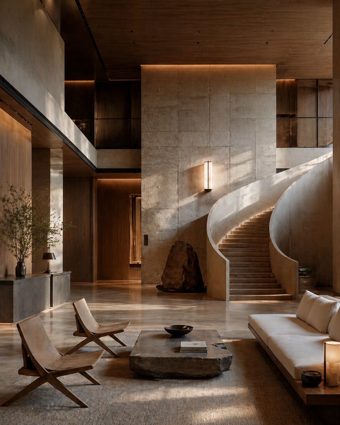 Hotel lobby